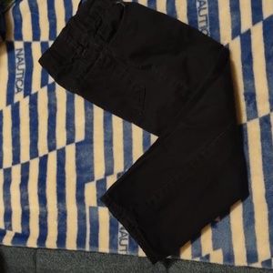 Old navy Straight Droit navy blue adjustable pants with liner inside